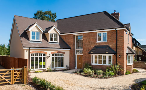 large house on sunny day